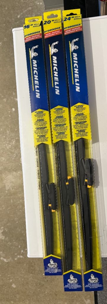 Michelin Hydroedge Wiper Blades x 3