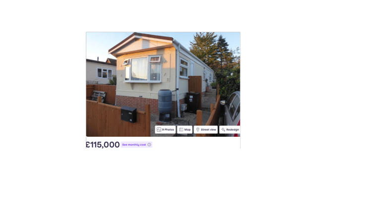 FOR SALE £115,000 - PARK HOME - WICK FARM PARK