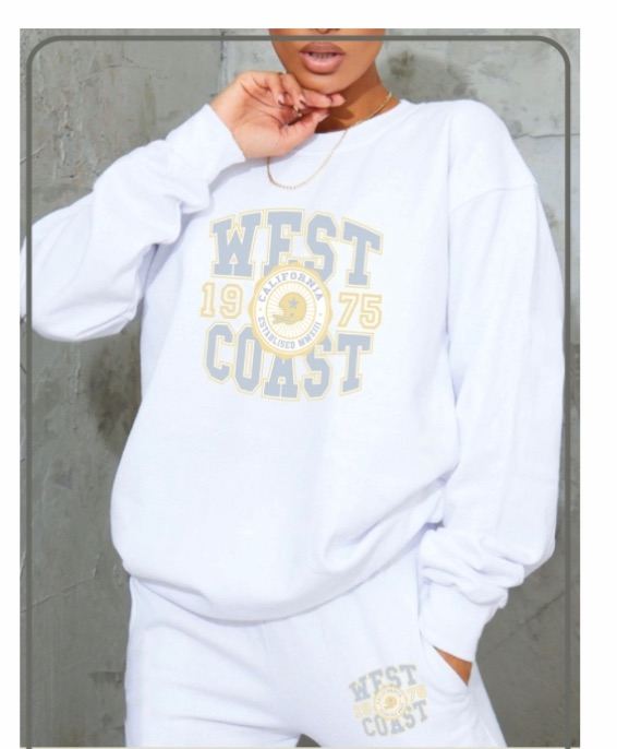 West Coast sweatsuit 
