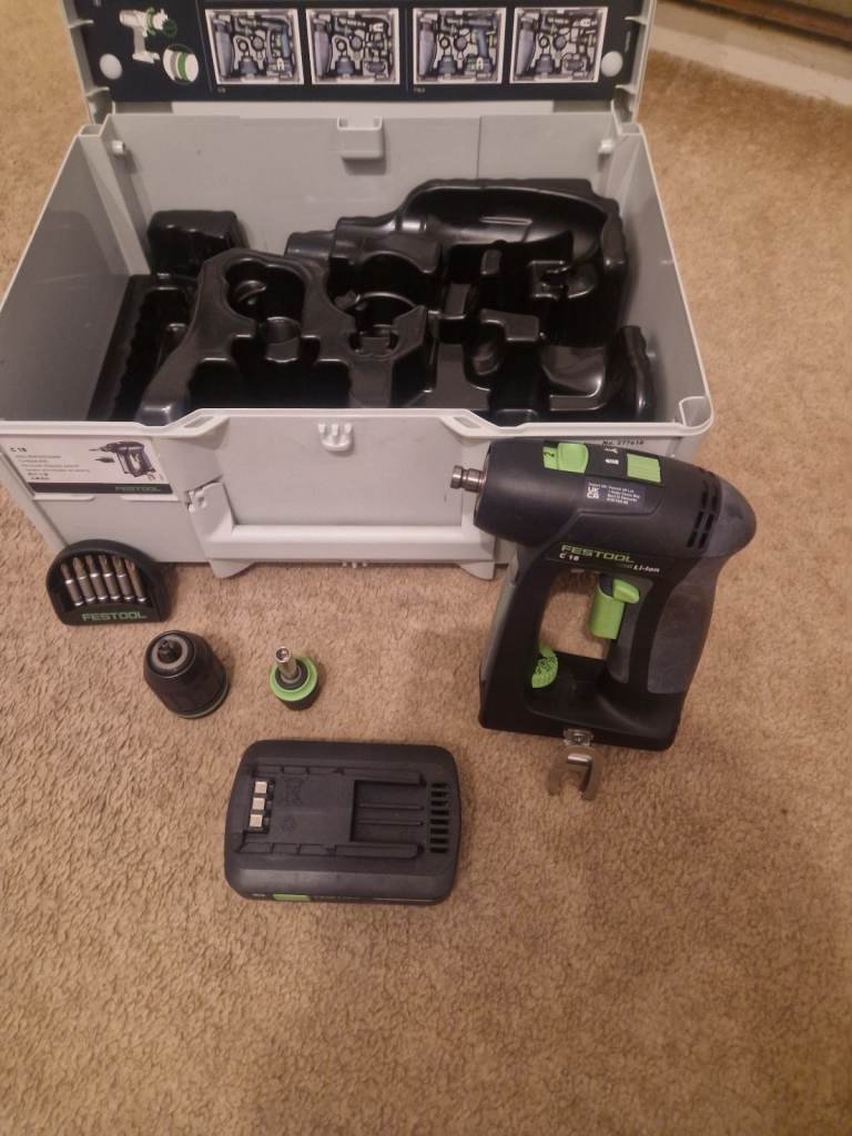 Festool  c18 drill driver 