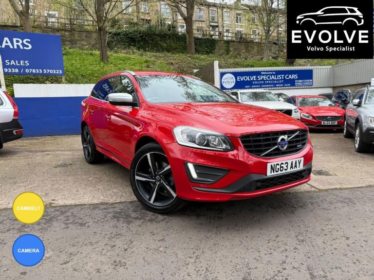 2014 Volvo XC60 2.4 D5 R-Design Lux Nav SUV 5dr Diesel Geartronic AWD Euro 5 (215 ps) SUV Diesel ...