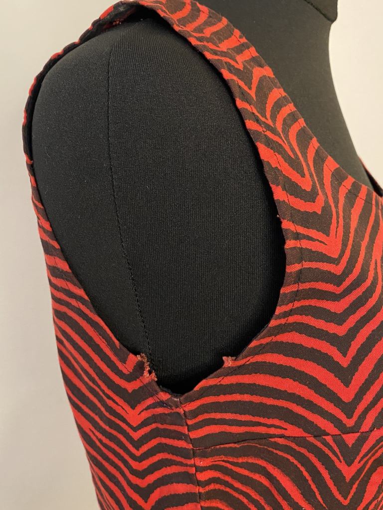 JOHNSON’S (LONDON) La Rocka Tiger Crop Top c1983