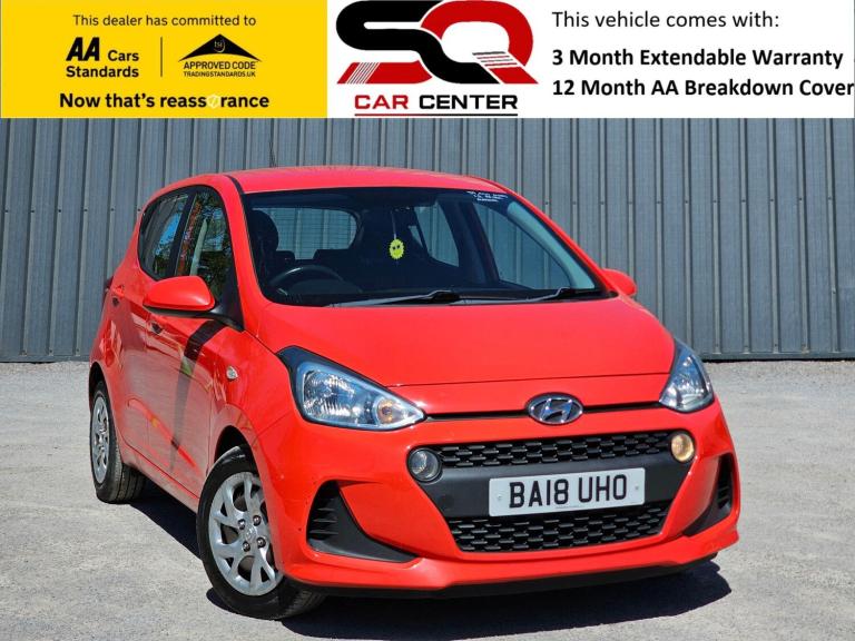 2018 Hyundai i10 1.2 SE Euro 6 5dr HATCHBACK Petrol Manual