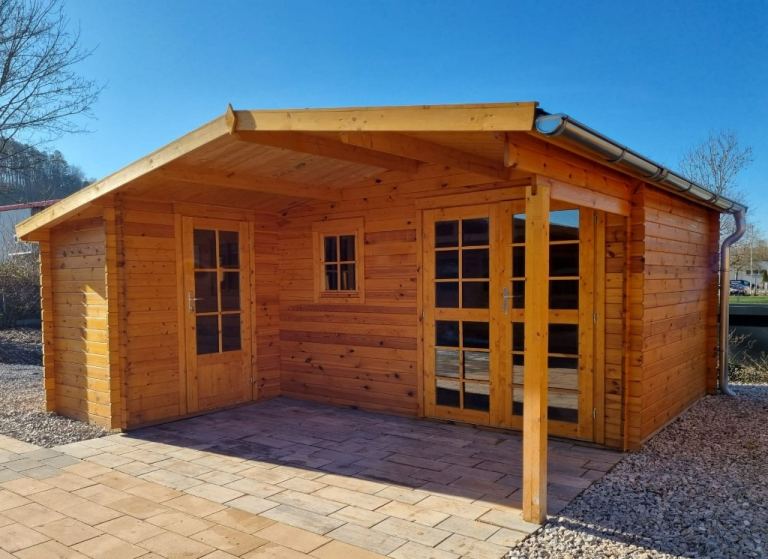 Log Cabin GRACE for sale 28mm Double glazed, floor included