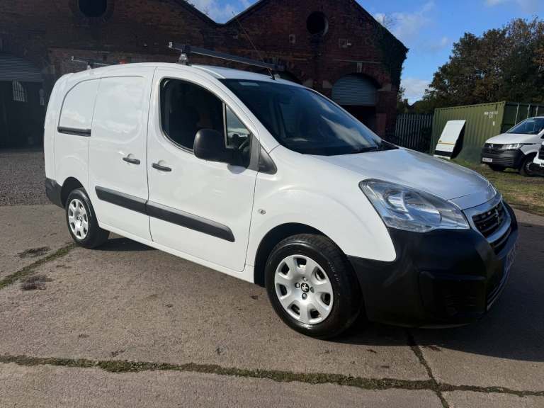 2018 Peugeot Partner 715 S 1.6 BlueHDi 100 Crew Van PANEL VAN Diesel Manual