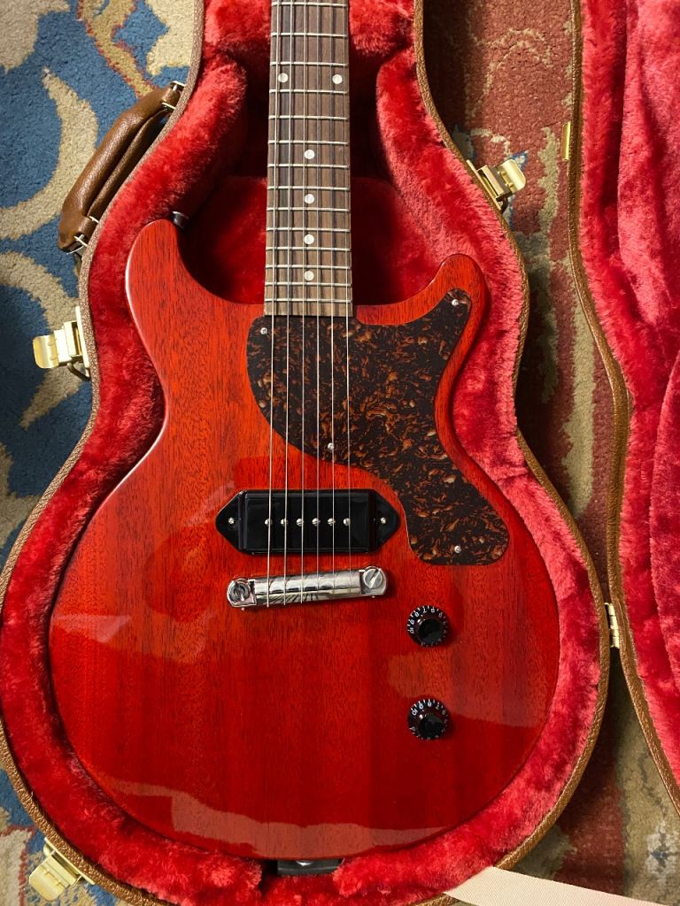 GIBSON LES PAUL JUNIOR DOUBLE CUT WITH GIBSON HARD CASE 