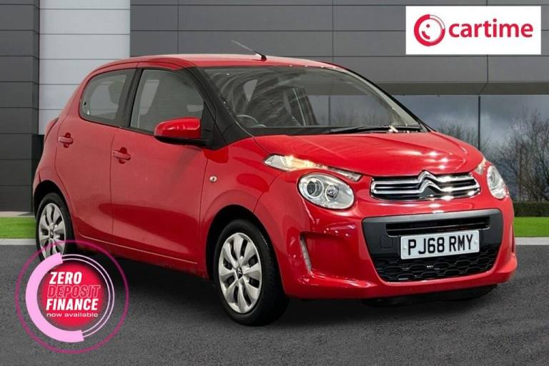 2018 68 CITROEN C1 1.0 VTI FEEL HATCHBACK 5DR PETROL MANUAL EURO 6 (72 PS) TOUCH