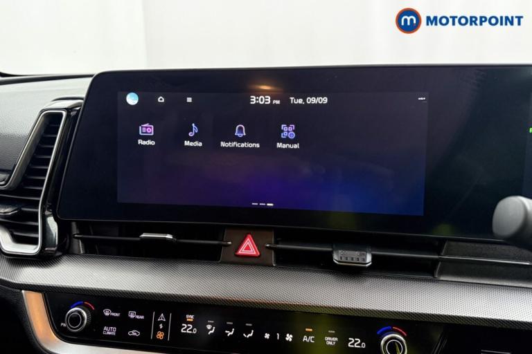 2024 Kia Sportage 1.6T GDi 207 HEV 3 5dr Auto SUV Hybrid Automatic