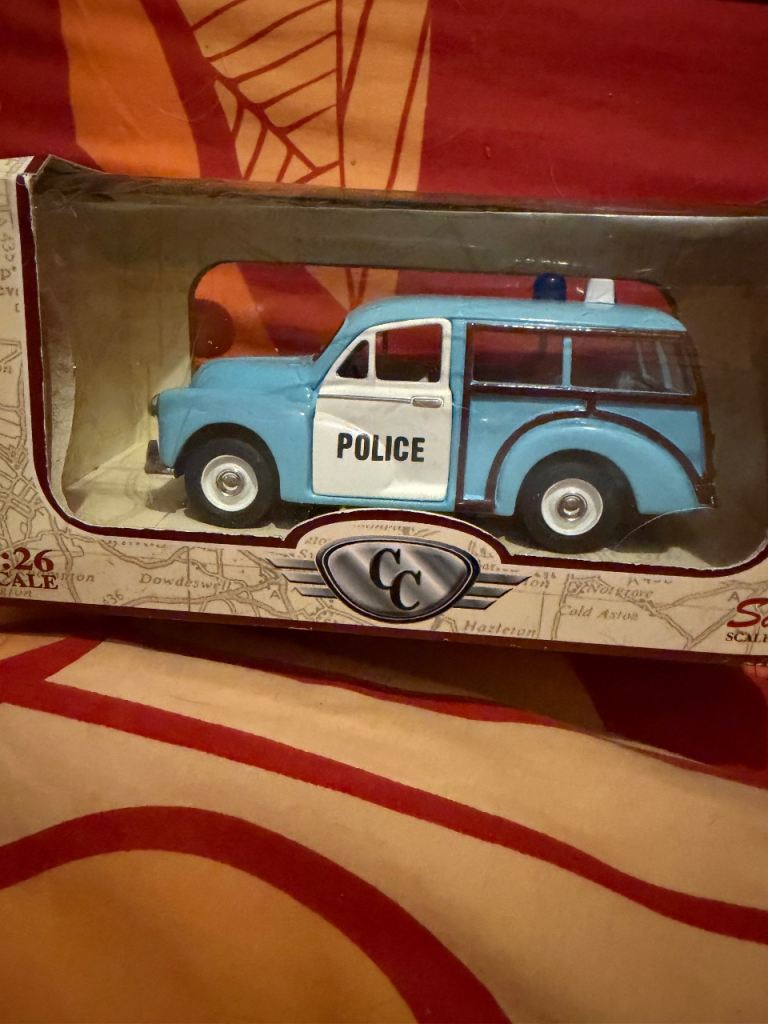 Saico 1:26 Scale Police Car Model - New in Box