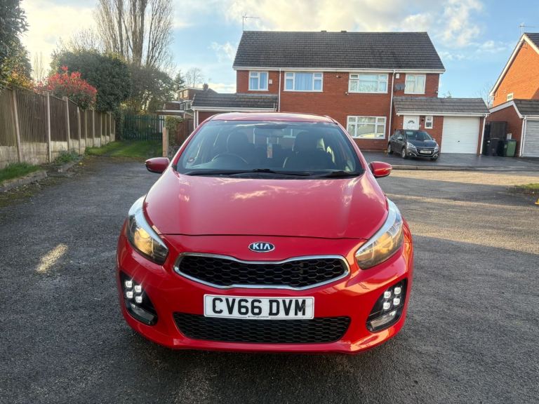 2016 (66) KIA CEED 1.6 CRDI GT LINE 6 SPEED MANUAL ULEZ EURO 6 £20 YEARS TAX 