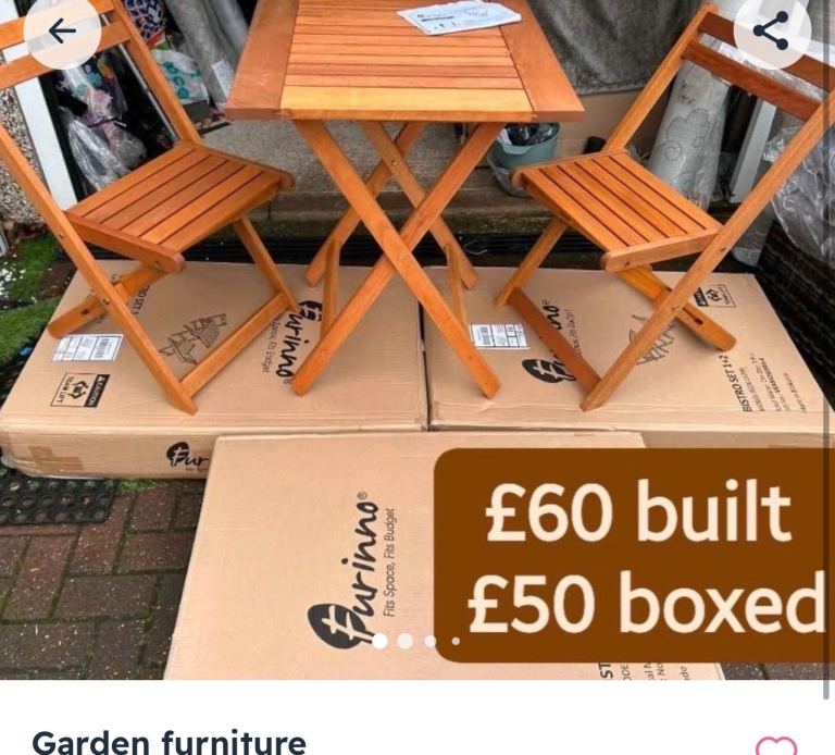 Garden furniture 