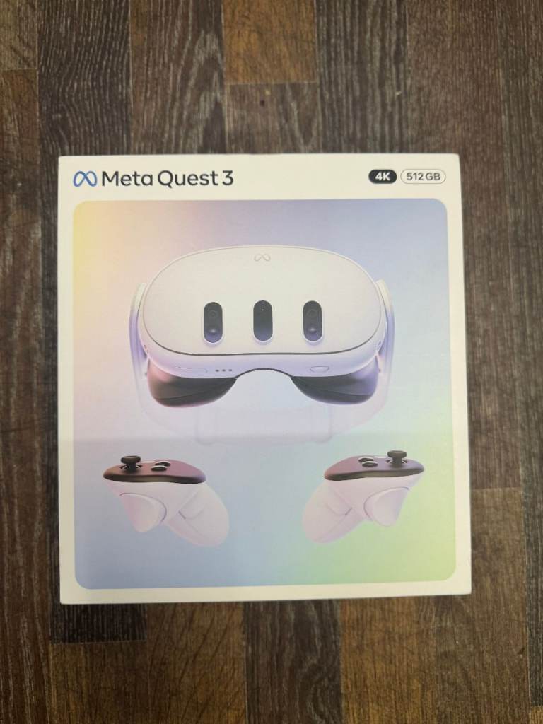 META QUEST 3S 512GB SEALED WITH RECEIPT