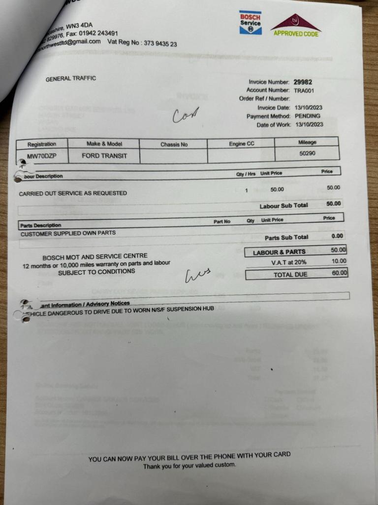 2020 Ford Transit Courier 1.5 TDCi Leader Van [6 Speed] PANEL VAN DIESEL Manual