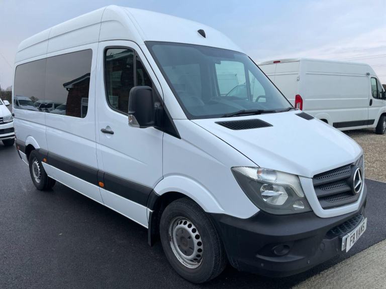 MERCEDES-BENZ SPRINTER 2.2 CDI 314 140BHP 13 SEAT AUTOMATIC MINIBUS EURO 6 2017