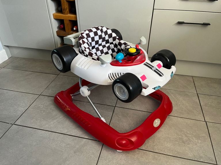 Babylo Racing Car Baby Walker - F1 And Indy Car Styled Racing Car Walker