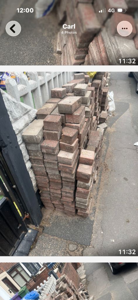 Block paving