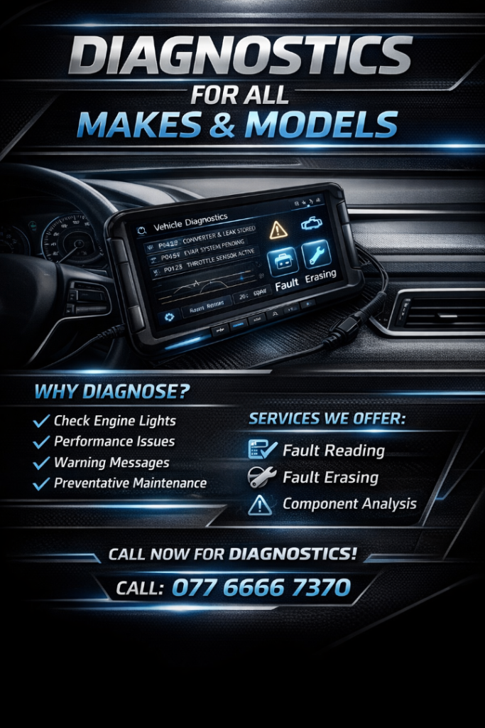 Vehicle Diagnostics – All Makes & Models | Mobile Service