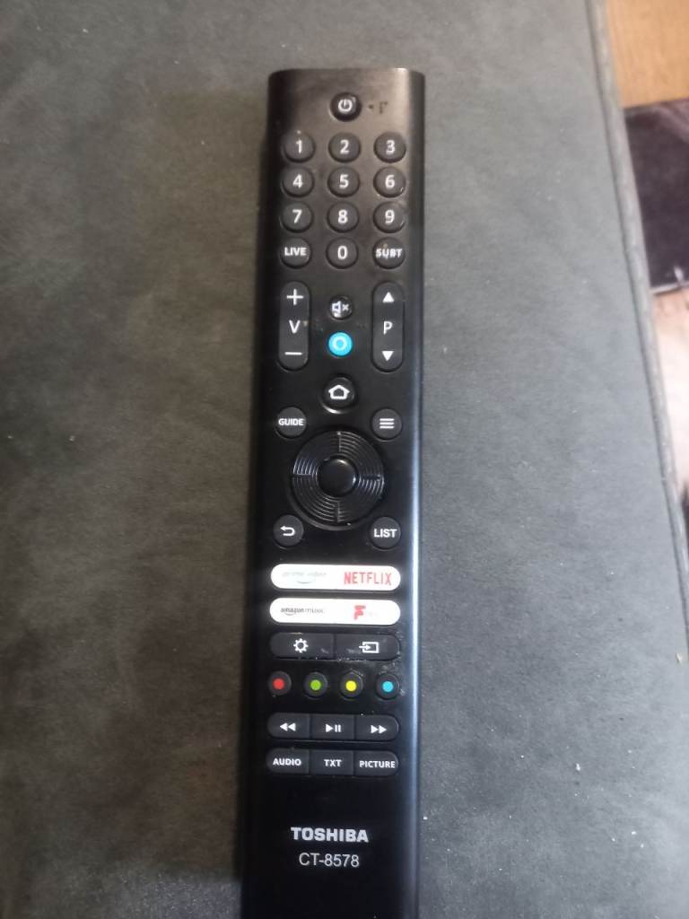 Toshiba smarf tv remote 