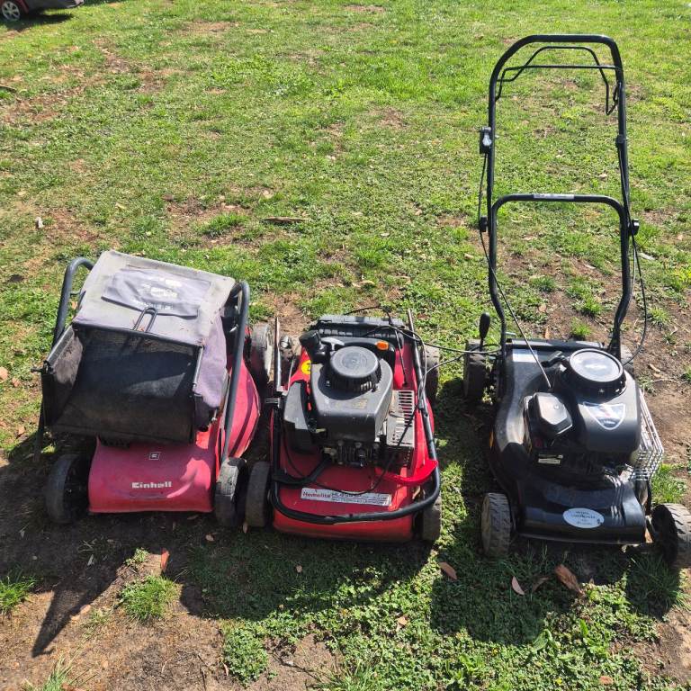 Job lot petrol lawnmowers spares and repairs