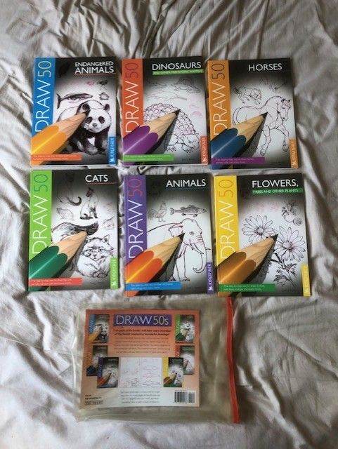 Draw 50s 6 books set by Ted Smart. Brand new.