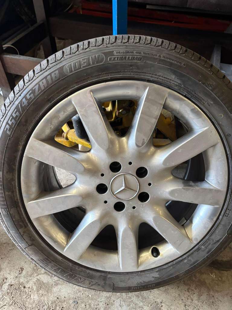 MERCEDES ALLOYS  X  4