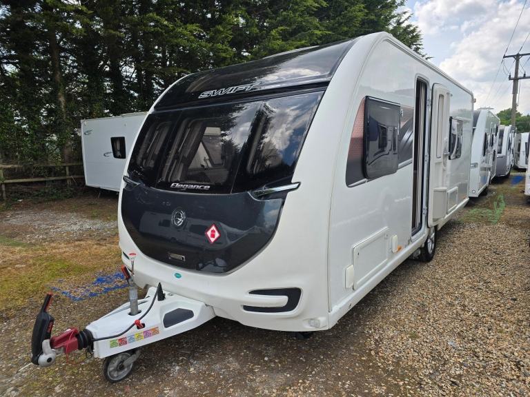 2019 Swift Elegance 565 Fixed Single Bed Caravan M/Mover, Solar