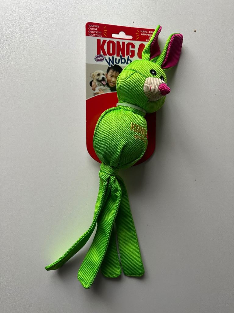 KONG - Wubba Friends Ballistic - Nylon Tug of War Dog Toy 