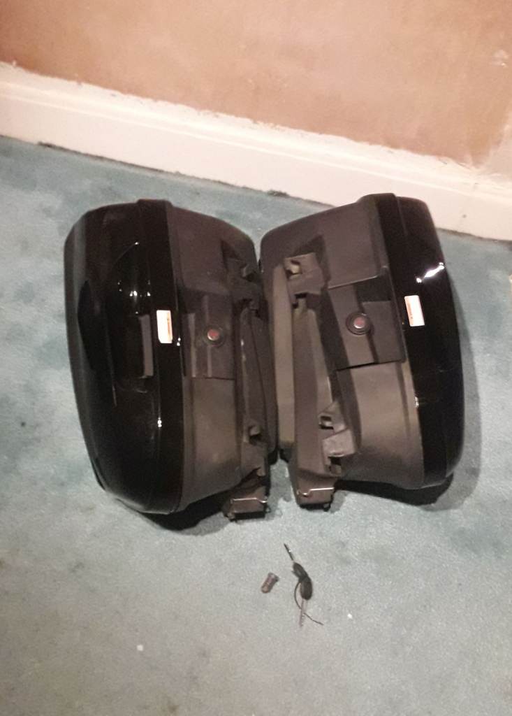 Moto Guzzi Norge, Breva 1100, 1200, Sport motor cycle 40L panniers black for sale