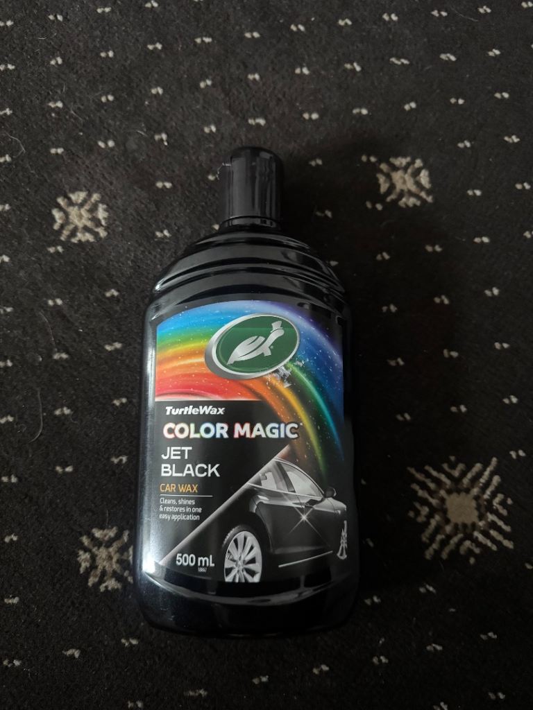 Turtle wax colour magic jet black 