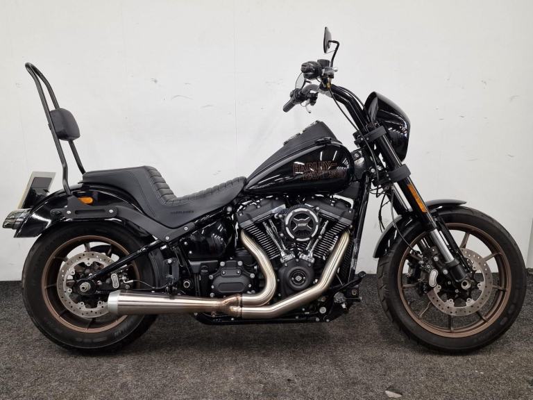 HARLEY DAVIDSON FXLRS LOW RIDER S ** BASSANI EXHAUST - VandH AIR FILTER - SISS