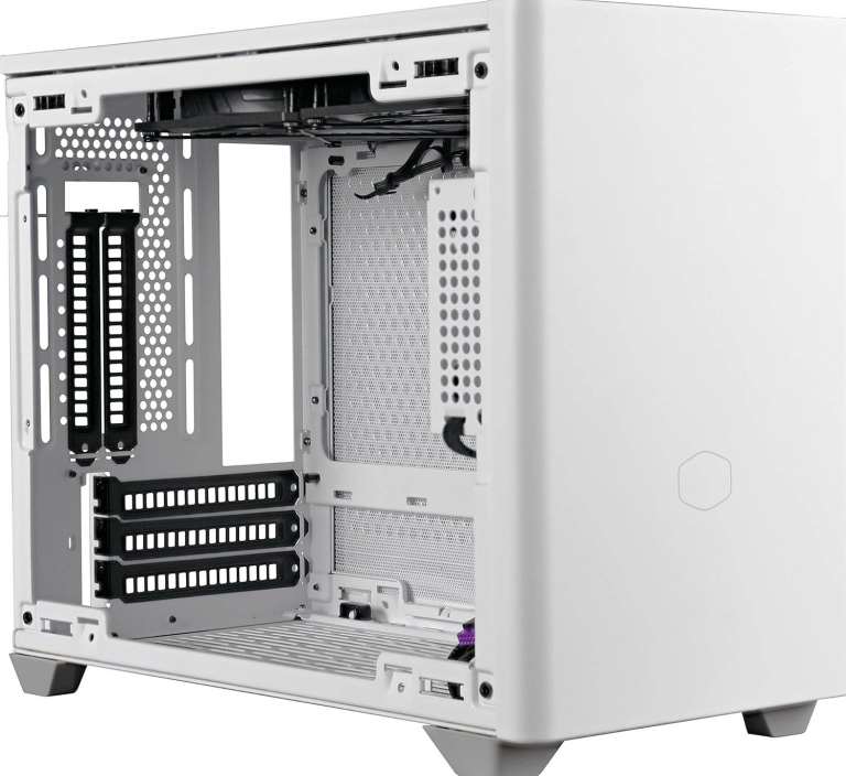 Cooler Master NR200P Max Mini ITX Case – White