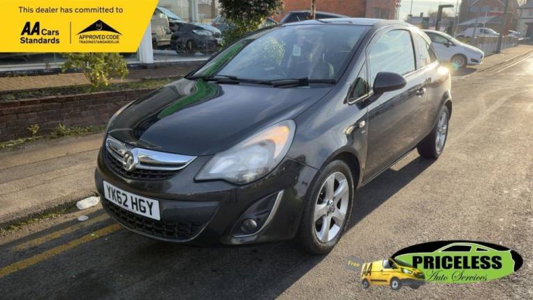 2012 62 VAUXHALL CORSA 1.2I ECOFLEX 16V SXI HATCHBACK 3DR PETROL MANUAL EURO 5 (