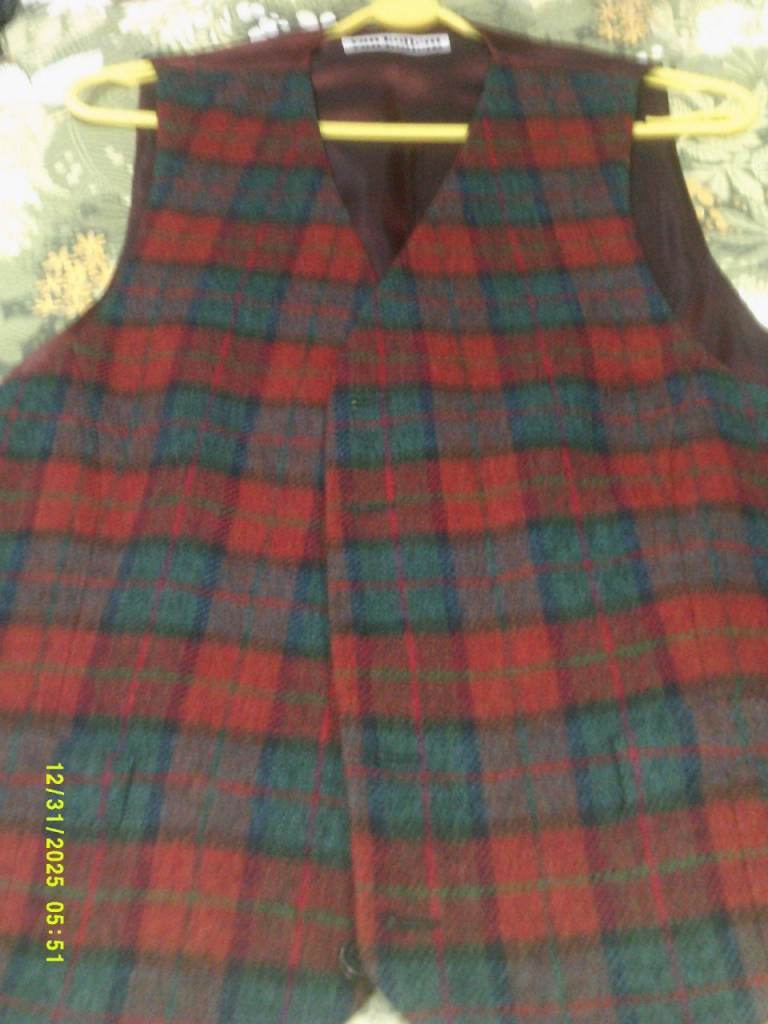 Check Waist Coats