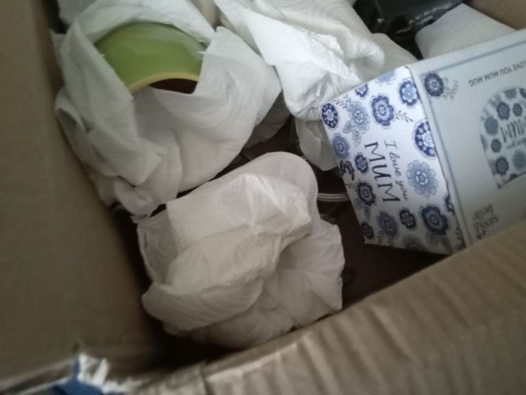 Box of Assorted Mugs – Fair Condition