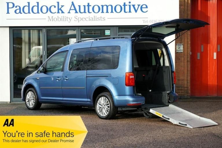 Volkswagen Caddy Maxi Life TDI Disabled Wheelchair Accessible Vehicle WAV.
