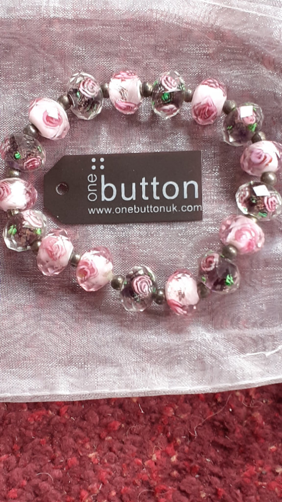  Stretch Bracelet Glass Beads 