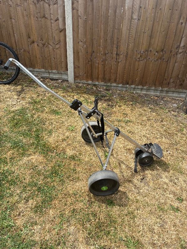 Robust Golf Trolley with Wheels – Good Condition