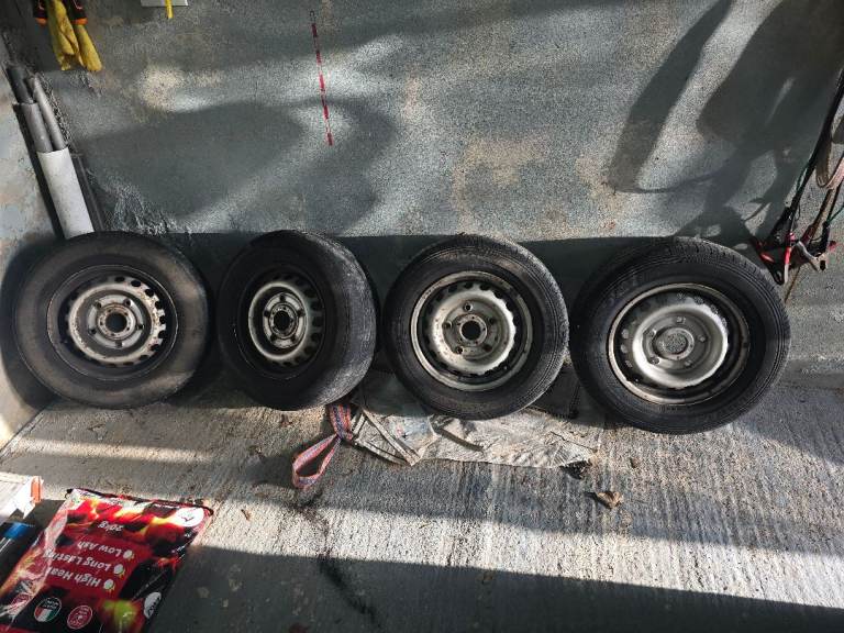 Ford transit alloy wheels