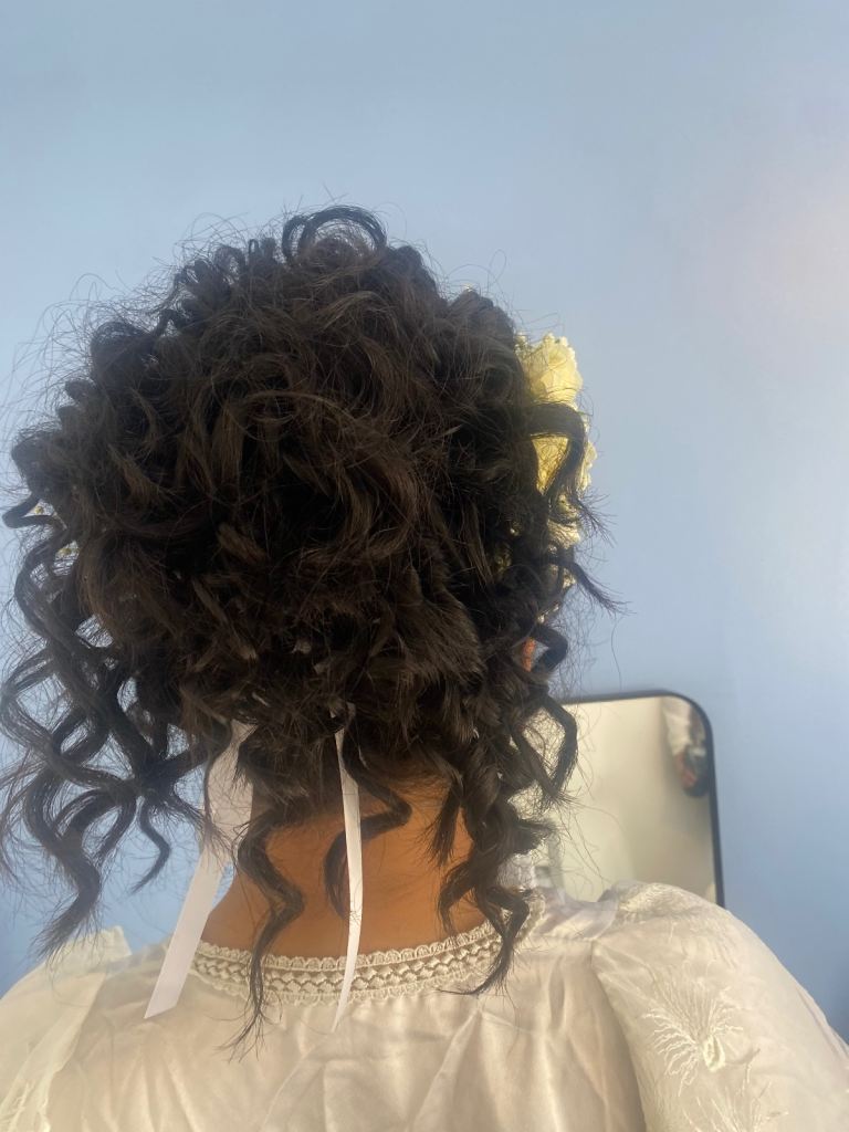 Wedding hair specialist 
