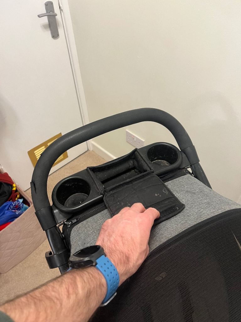 Black Grey Joie Pram Stroller