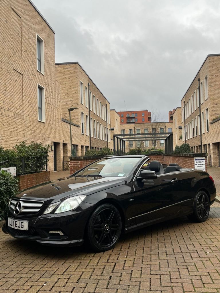 Mercedes-Benz, E CLASS, Convertible, 2011, Semi-Auto, 2987 (cc), 2 doors