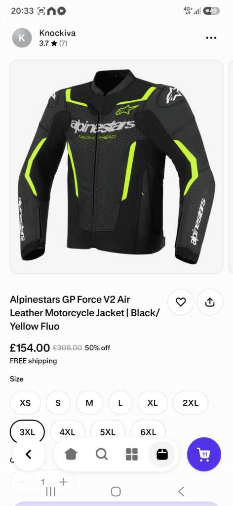 Alpinestars Missile V2 Airflow Leather trousers and trousers 