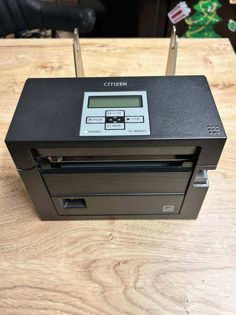 image for Citizen CL-S400DT Thermal Label Printer – Excellent Condition - Power & USB cables included
