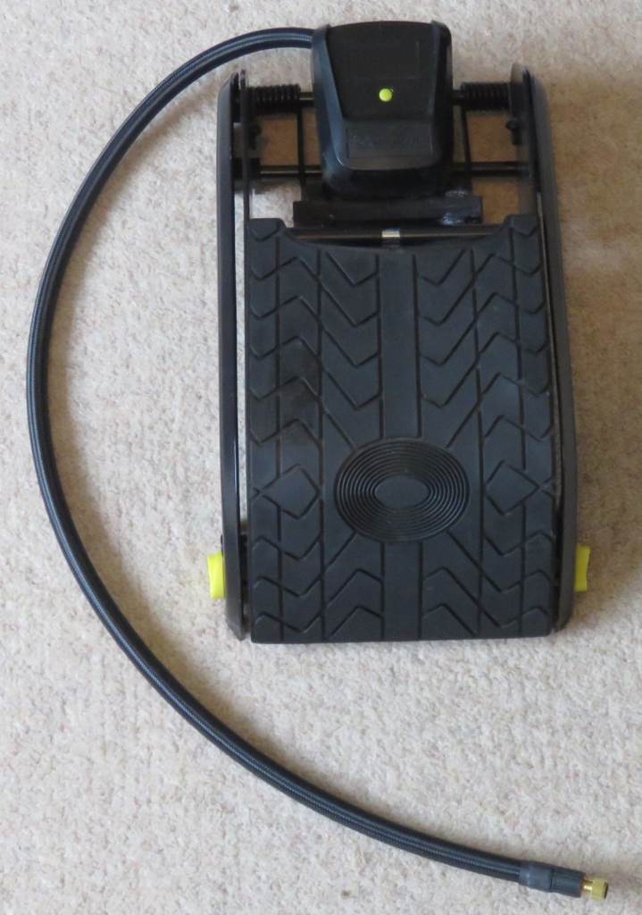 Brand New Double Barrel Digital Foot Pump