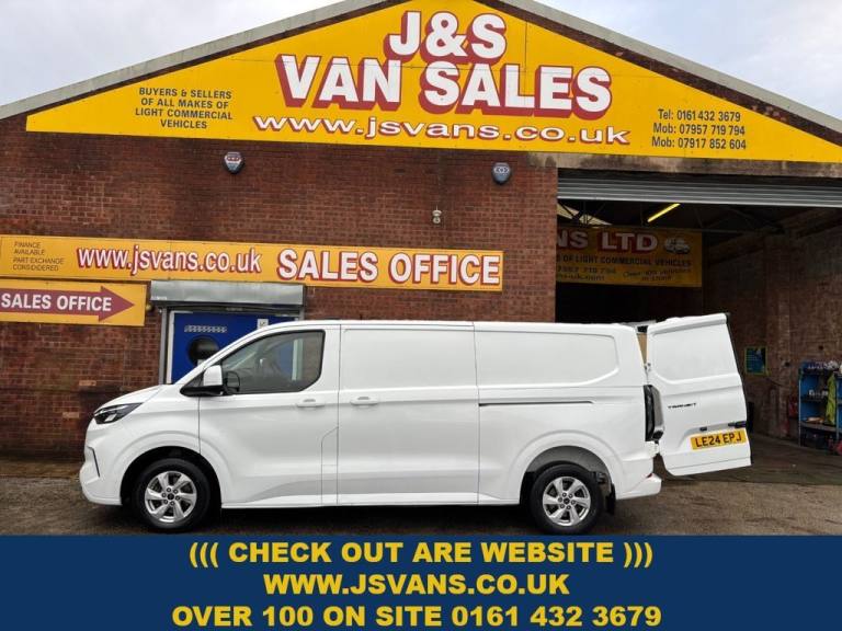 2024 24 FORD TRANSIT CUSTOM 2.0 300 ECOBLUE LIMITED PANEL VAN 