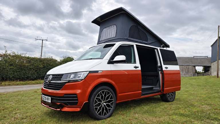 2020 Volkswagen Campervan T6.1, SWB, AIR CON, HEATER, SOLAR Rising Roof Diesel Manual