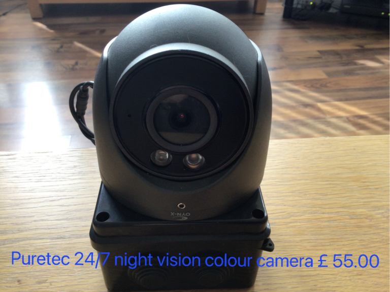 Puretec 24/7 cctv colour camera