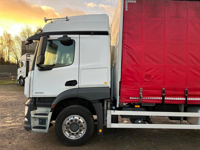 MERCEDES ACTROS 2532 *EURO 6* 26 TONNE CURTAINSIDE 2019 – BV19 JXK