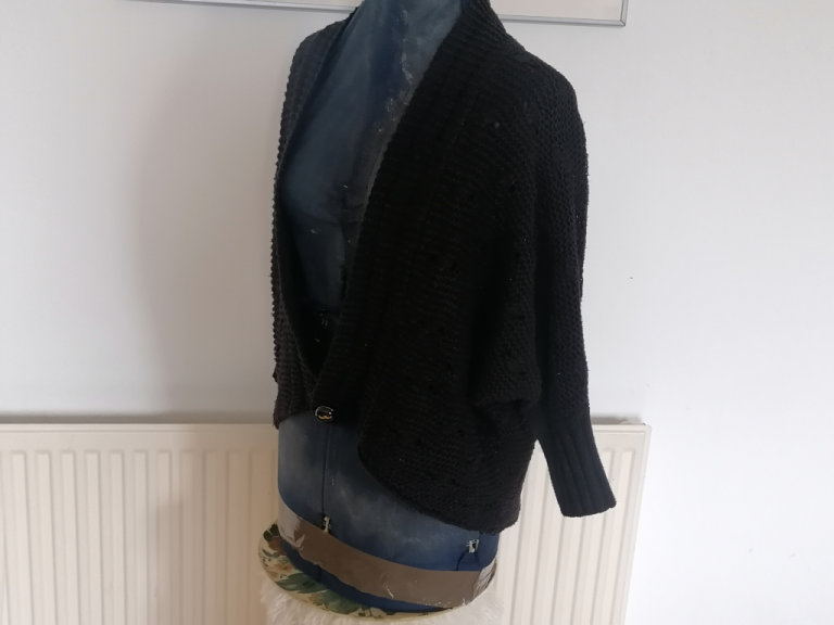 Vintage Y2K Designer MALENE BIRGER Cropped Cardigan. Ex Cond. Size : S / M 