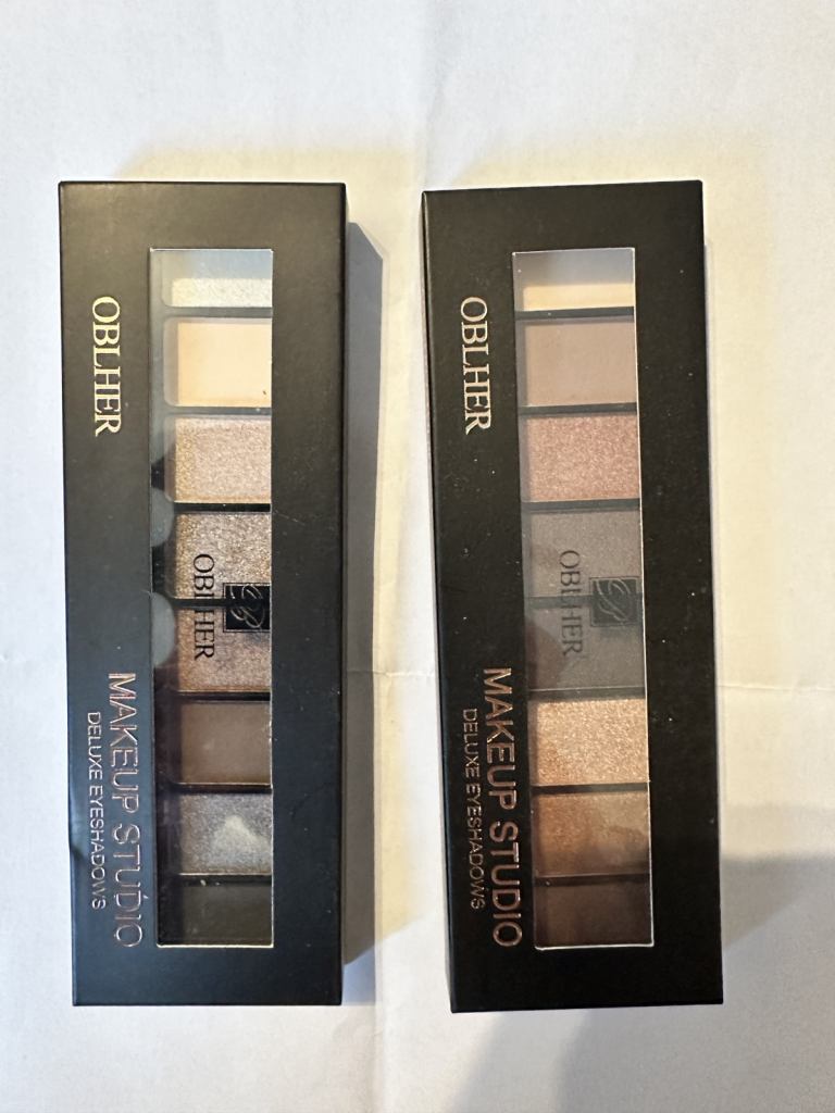 Oblher makeup studio deluxe eye shadows